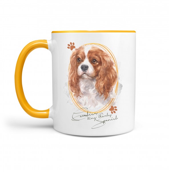 Cavalier King Charles Spaniel Tasse SIGNATURE DOGS Hund Motiv Hundemotiv Kaffee