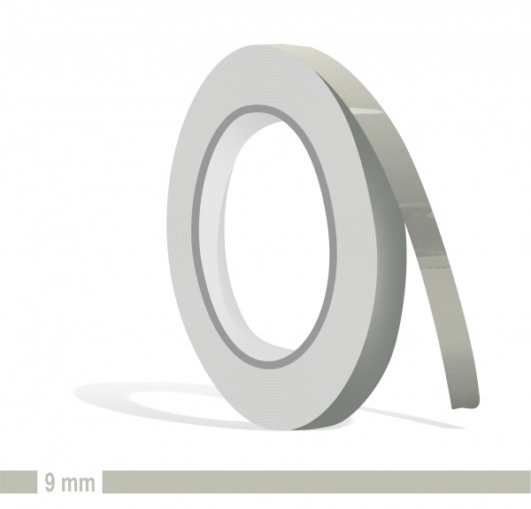 Zierstreifen mittelgrau verkehrsgrau RAL7042 grau grey Glanz in in 10 m Länge für Auto Boot Klebeband Dekorstreifen Tuningstreifen Autofolie Siviwonder
