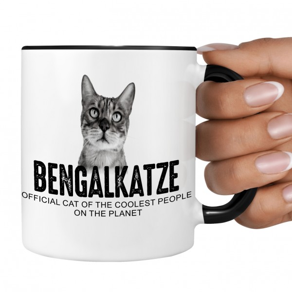 Bengal Katze Leopardkatze Official Cat cool Tasse Kaffee lustig Kaffeebecher Design