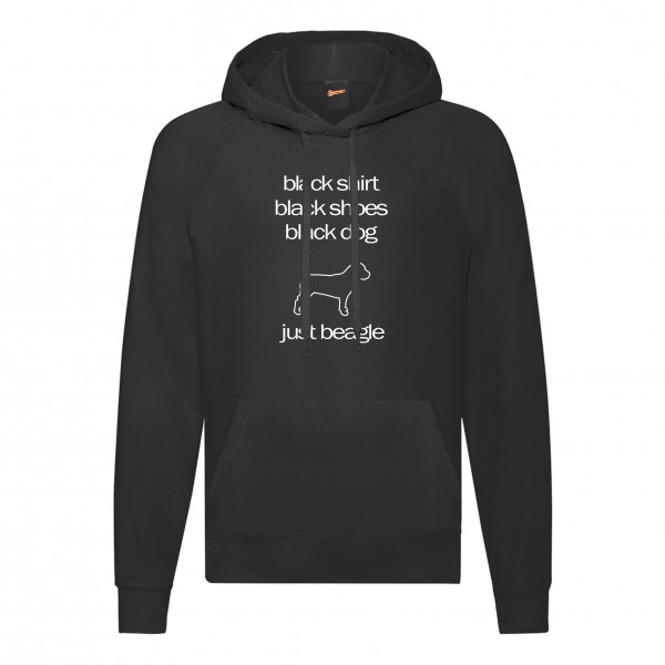 Beagle Black Dog Unisex Sweater Siviwonder English