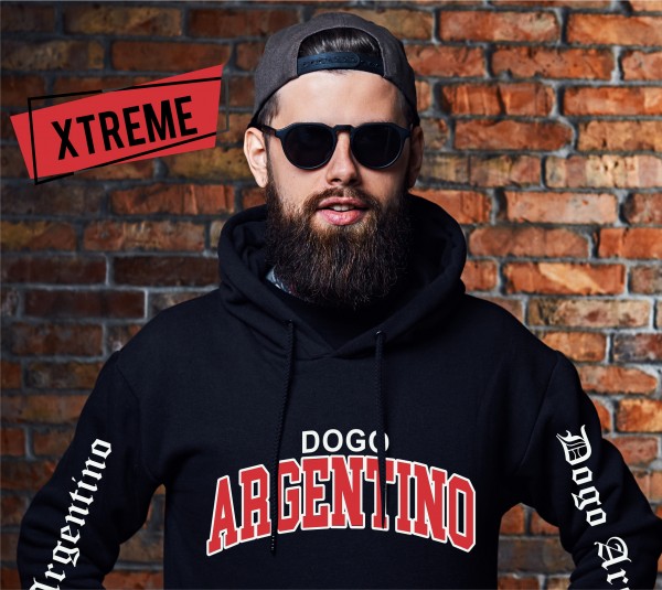 Dogo Argentino Argentinien argentinische Dogge Dog Hoodie Unisex Sweatshirt Extreme Hundemotiv