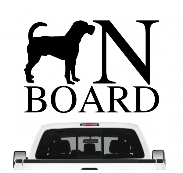 Parson Russell Board Auto Aufkleber Hund Folie Wandtattoo Tattoo Sticker Terrier PRT Jack Russel