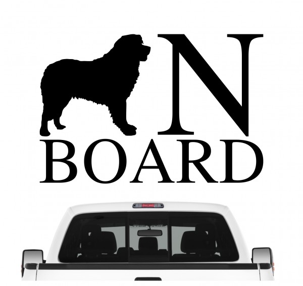 Berner Sennenhund Board Auto Aufkleber Hund Folie Wandtattoo Tattoo Sticker Sennen Bernese Cattle Dog Mountain Schweiz