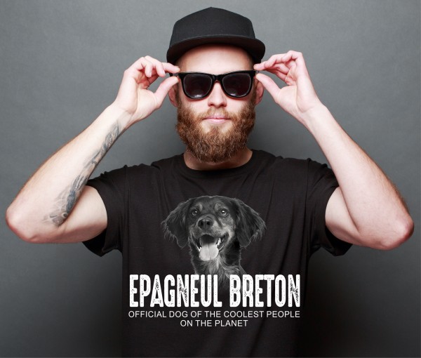Epagneul Breton Brittany Spaniel Bretonischer Spaniel Dog cool Leute lustig Shirt T-Shirt Hundemotiv Siviwonder
