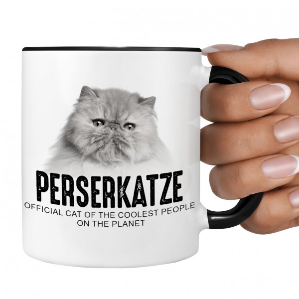 Perserkatze Perser Pekenase Official Cat cool Tasse Kaffee lustig Kaffeebecher Design