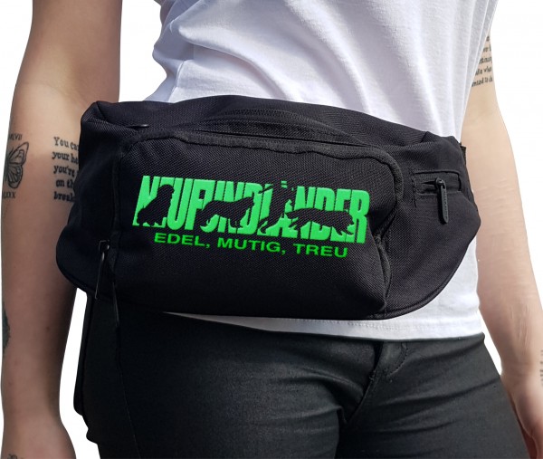 Neufundländer Neufi Hundesport Hundemotiv Gürteltasche Hund Stickerei