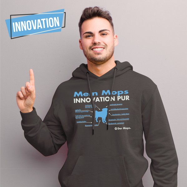Mops Sweatshirt Innovation Hoodie Hundemotiv Pug Chinese Dutch Bulldog Dog