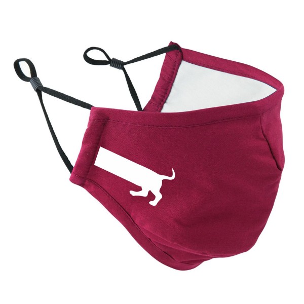 Maske Mund Nasenschutz Behelfsmaske Dackel Sprüche by Siviwonder