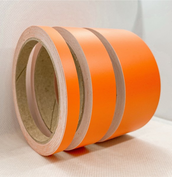 Zierstreifen Matt pastell orange hell 5mm in in 10 m Länge für Auto Boot Klebeband Dekorstreifen Tuningstreifen Autofolie Siviwonder