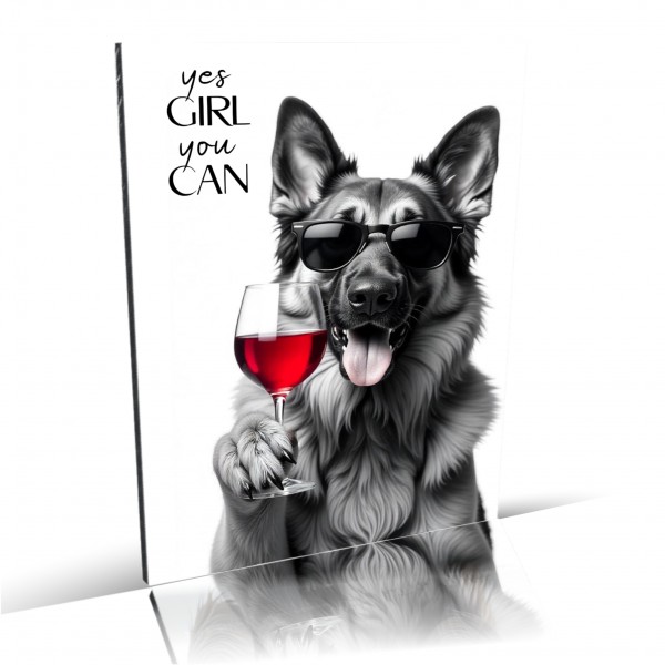 SchildYouCan_Schaeferhund