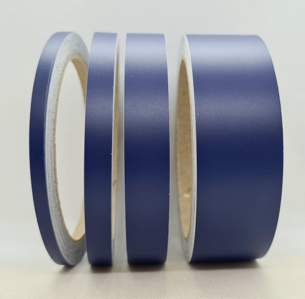 Zierstreifen Matt dunkelblau blau blau 5mm in in 10 m Länge für Auto Boot Klebeband Dekorstreifen Tuningstreifen Autofolie Siviwonder
