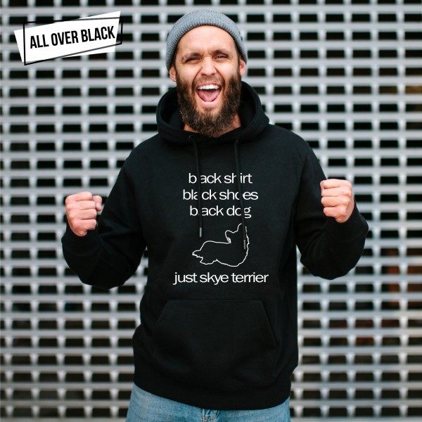 Skye Terrier Black Dog Unisex Sweater Siviwonder Sky