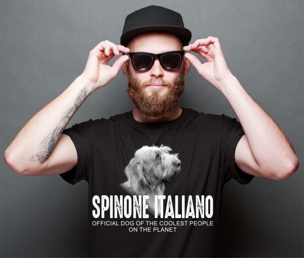 Spinone Italiano Vorstehhund Italian Griffon Dog cool Leute lustig Shirt T-Shirt Hundemotiv Siviwonder
