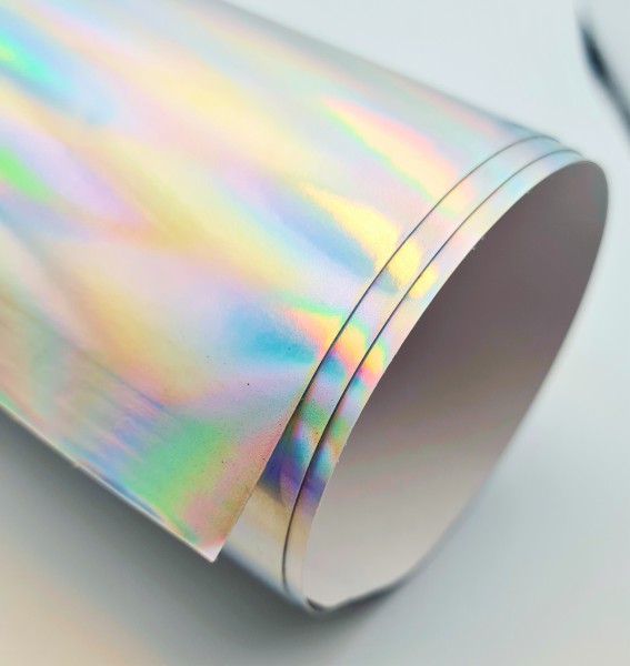 Aufkleber Auto Kratzer Frau wars Holo Folie lustig Hologramm Oilslick Regenbogen Deko Tuning Digitaldruck Motiv by SIVIWONDER