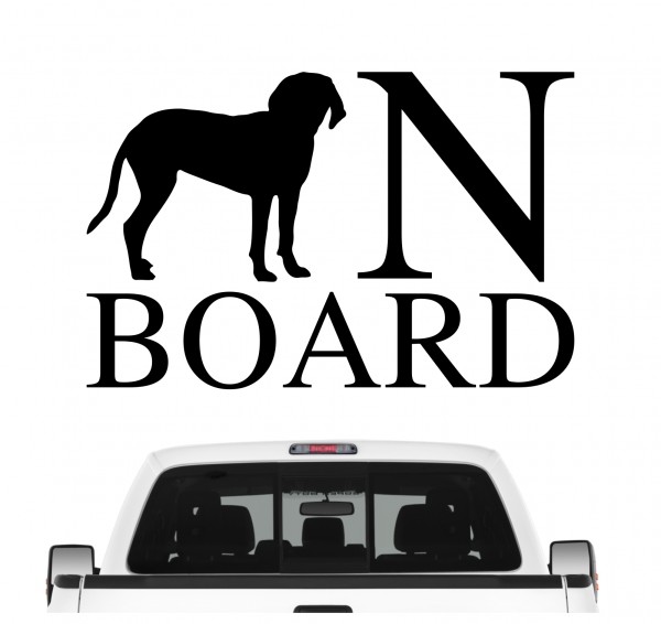 Bayerischer Gebirgsschweißhund Board Auto Aufkleber Hund Folie Wandtattoo Tattoo Sticker BGS Schweißhund Bayern