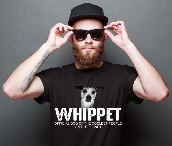 Whippet Windhund Dog cool Leute lustig Shirt T-Shirt Hundemotiv Siviwonder
