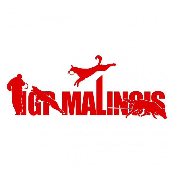 Aufkleber Hundemotiv Rasse IGP IPO Begleithund Prüfung Internationale Prüfungsordnung Gebrauchshudeprüfung Fährte Schutzdi