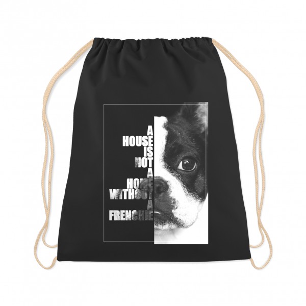 Französische Bulldogge Turnbeutel Face Hundemotiv French Bulldog Bully Frenchie