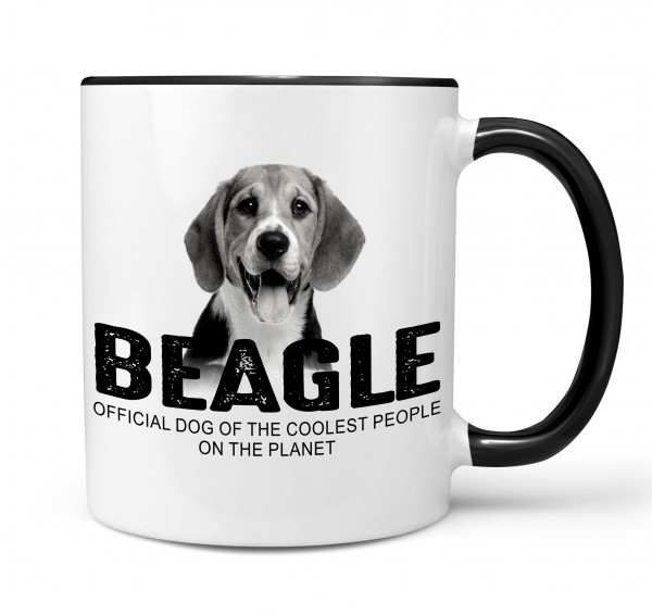 Beagle English Beagel Dog cool Leute lustig Dog Tasse Kaffeetasse Kaffeebecher happy Design by Siviwonder