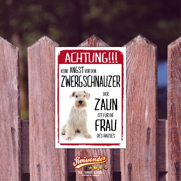SchildZaun_Zwergschnauzerweiss1