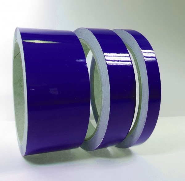 Zierstreifen royalblau mittelblau königsblau ultramarine blau RAL5002 glanz in in 10 m Länge für Auto Boot Klebeband Dekorstreifen Tuningstreifen Autofolie Siviwonder