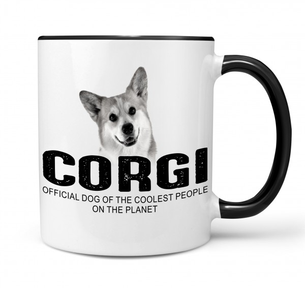 Welsh Corgi Corgie Pembroke Cardigan Cardi Dog cool Leute lustig Dog Tasse Kaffeetasse Kaffeebecher happy Design by Siviwonder