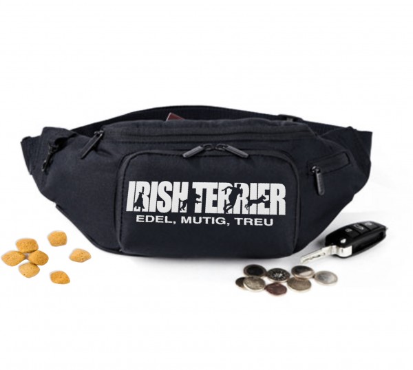 Irish Terrier red Hundesport Hundemotiv Gürteltasche Hund Stickerei