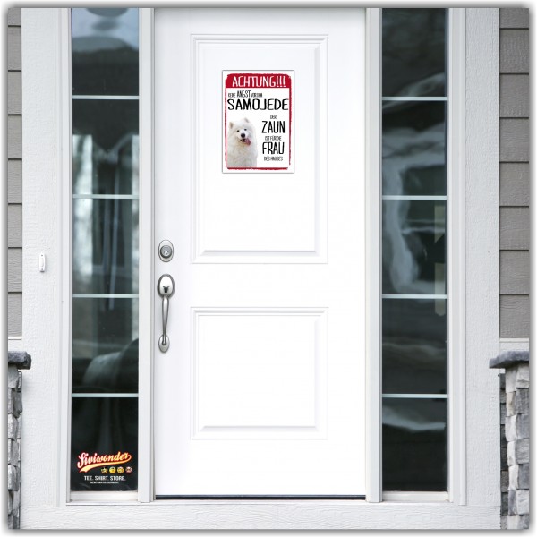 SchildZaun_Samojede2