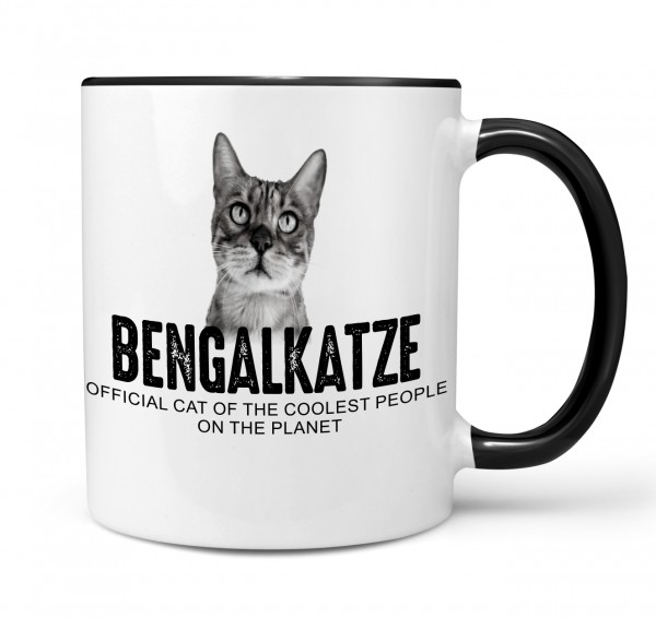 Bengal Katze Leopardkatze Official Cat cool Tasse Kaffee lustig Kaffeebecher Design