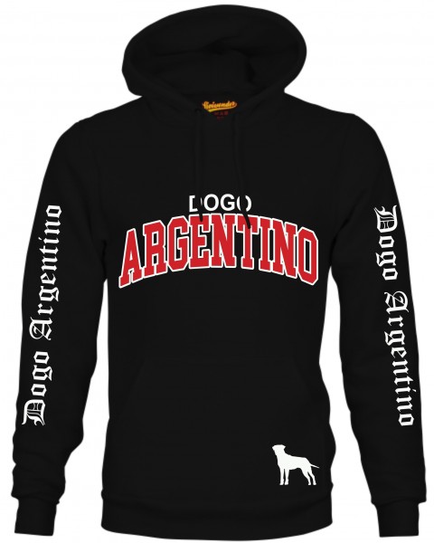 Dogo Argentino Argentinien argentinische Dogge Dog Hoodie Unisex Sweatshirt Extreme Hundemotiv