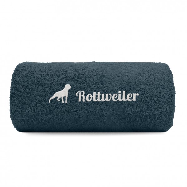 Rottweiler Pfoten Hundemotiv Stickerei Deluxe