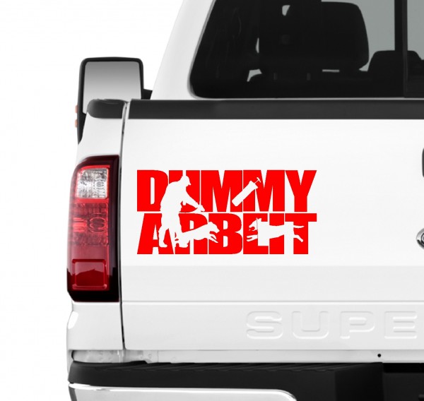 Dummyarbeit Hundesport Autoaufkleber Hund Folie Aufkleber Dummytraining