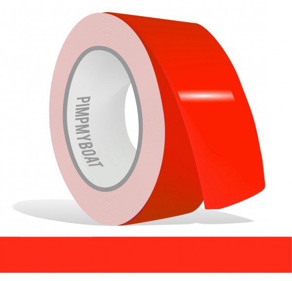 Zierstreifen neon rot - neonrot fluor in in 10 m Länge für Auto Boot Klebeband Dekorstreifen Tuningstreifen Autofolie Siviwonder