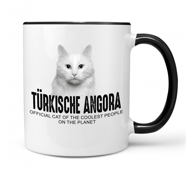 Türkische Angora Türkei Katze Official Cat cool Tasse Kaffee lustig Kaffeebecher Design