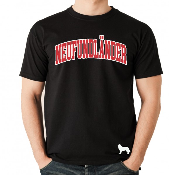 Neufundländer Unisex T-Shirt Extreme Hundemotiv Neufi Newf Newfie The Gentle Giant