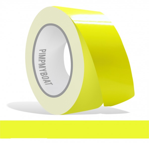 Zierstreifen schwefelgelb schwefel gelb RAL1016 Glanz in in 10 m Länge für Auto Boot Klebeband Dekorstreifen Tuningstreifen Autofolie Siviwonder