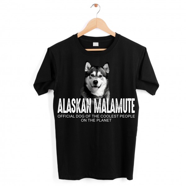 Alaskan Malamute Mally Mal Dog cool Leute lustig Shirt T-Shirt Hundemotiv Siviwonder