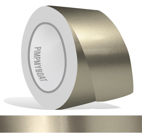 Zierstreifen nickel metallic Glanz in in 10 m Länge für Auto Boot Klebeband Dekorstreifen Tuningstreifen Autofolie Siviwonder