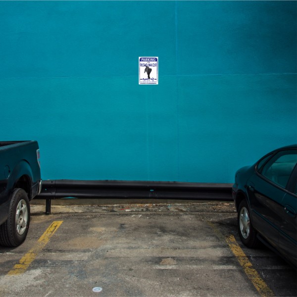 Riesenschnauzer Schnauzer Parking Schild Achtung Spruch Warnschild Türschild Fun