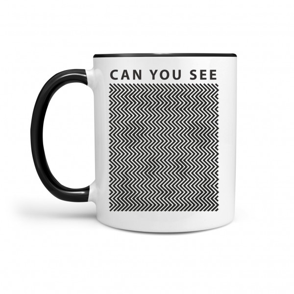 Panda can you see lustige Tasse Kaffeebecher Kaffee Spaß Srüche Pandabär by Siviwonder