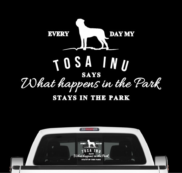 Tosa Inu Vintage Hundeaufkleber Hundemotiv Folie Japan Ken Mastiff Tōken