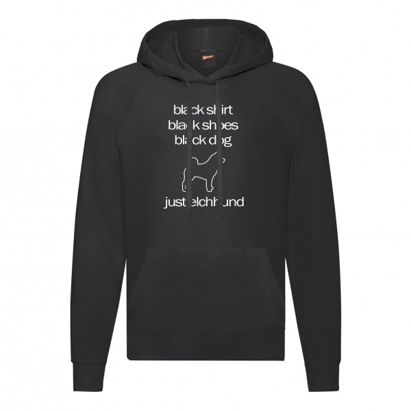 Elchhund Black Dog Unisex Sweater Siviwonder Elch Jagdhund Norwegischer Schwedischer Elkhound Jämthund Wolf