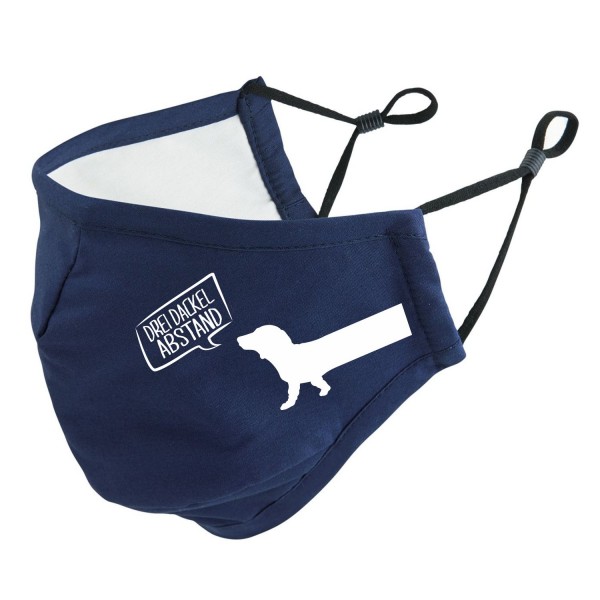 Maske Mund Nasenschutz Behelfsmaske Dackel Sprüche by Siviwonder