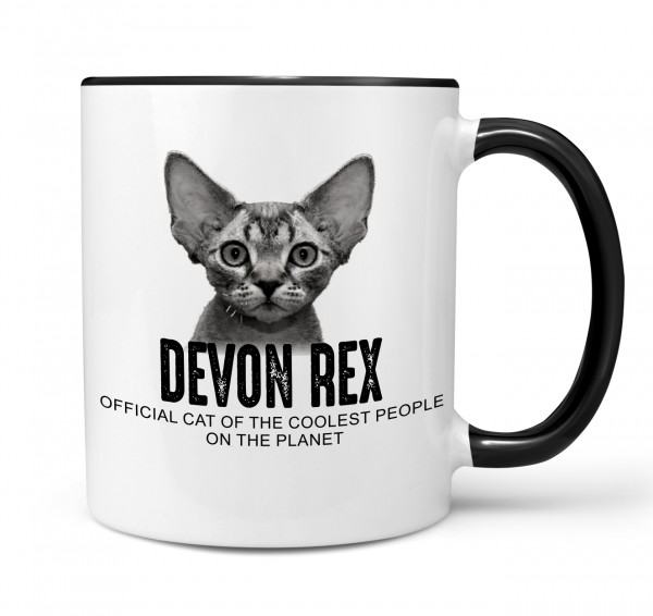 Devon Rex Devonshire Katze Official Cat cool Tasse Kaffee lustig Kaffeebecher Design