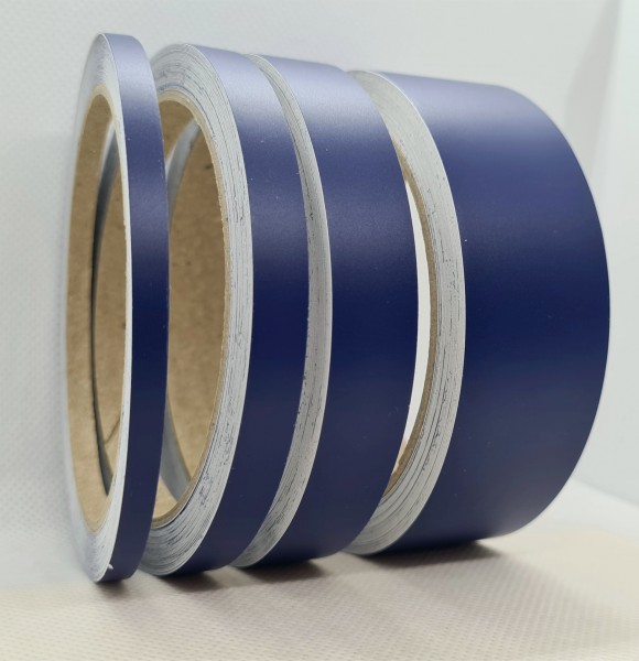 Zierstreifen Matt dunkelblau blau blau 5mm in in 10 m Länge für Auto Boot Klebeband Dekorstreifen Tuningstreifen Autofolie Siviwonder