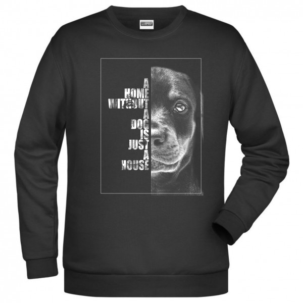 Dobermann Welpe Sweatshirt Pullover Face Hundemotiv Dobby Dobbie Doberman Pinscher