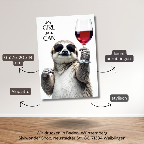 SchildYouCan_Faultier6