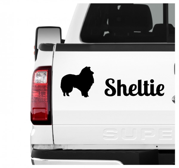 Sheltie Shetland Sheepdog Miniature Collie Dwarf Scotch Shepherd 3er Set AUTOAUFKLEBER Aufkleber Hunde Hundemotiv by SIVIWONDER