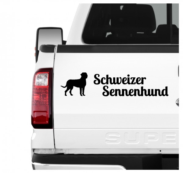 Schweizer Sennenhund Sennen Großer Schweiz 3er Set AUTOAUFKLEBER Aufkleber Hunde Hundemotiv by SIVIWONDER