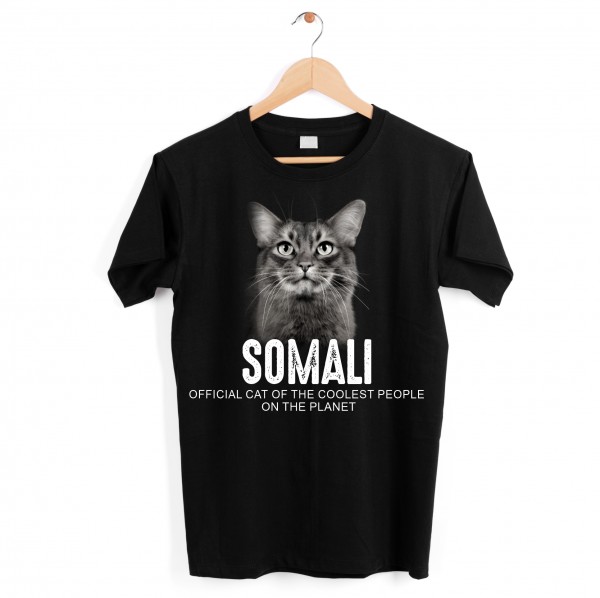 Somali Katze Official Cool Katze Cat Unisex Shirt Katzenmotiv T-Shirt